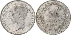 World Coins - Belgium, Albert I, 50 Centimes, 1912, Silver, , KM:71