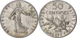 World Coins - Coin, France, Semeuse, 50 Centimes, 1898, Paris, , Silver, KM:854