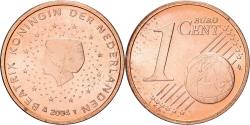 World Coins - Netherlands, Beatrix, Euro Cent, 2004, Utrecht, BU, , Copper Plated