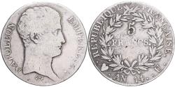 World Coins - France, Napoleon I, 5 Francs, AN 14, Torino, Silver, , Gadoury:580