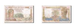 World Coins - Banknote, France, 50 Francs, 50 F 1934-1940 ''Cérès'', 1935, 1935-08-29