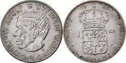 World Coins - Sweden, Gustaf VI, Krona, 1962, Silver, , KM:826