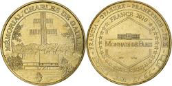 World Coins - France, Touristic Token, Mémorial Charles De Gaulle, 2010, Monnaie de Paris