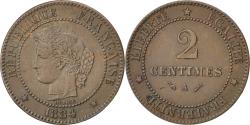 World Coins - Coin, France, Cérès, 2 Centimes, 1884, Paris, , Bronze, KM:827.1
