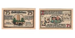 World Coins - Banknote, Germany, Gatersleben Gemeinde, 75 Pfennig, personnage 3, 1921