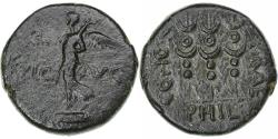 Ancient Coins - Macedonia, time of Claudius to Nero, Æ, 41-68, Philippi, Bronze,