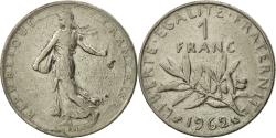 World Coins - Coin, France, Semeuse, Franc, 1962, Paris, , Nickel, KM:925.1