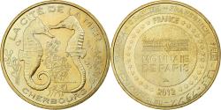 World Coins - France, Tourist token, Cherbourg - Cité de la Mer - Hippocampes, 2012