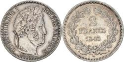 World Coins - Coin, France, Louis-Philippe, 2 Francs, 1843, Paris, , Silver, KM:743.1