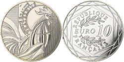 World Coins - France, 10 Euro, Coq, 2015, MDP, , Silver