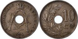 World Coins - Coin, Belgium, 10 Centimes, 1924