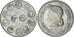 World Coins - France, Medal, Ecu Europa, Marianne, Society, 1988, , Copper-nickel