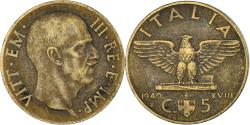 World Coins - Coin, Italy, 5 Centesimi, 1940
