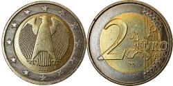 World Coins - GERMANY - FEDERAL REPUBLIC, 2 Euro, 2002, , Bi-Metallic, KM:214
