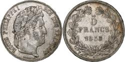 World Coins - France, Louis-Philippe, 5 Francs, 1835, Lille, Silver, , Gadoury:678