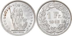 World Coins - Coin, Switzerland, Franc, 1956, Bern, , Silver, KM:24