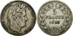 World Coins - Coin, France, Louis-Philippe, 5 Francs, 1833, Nantes, , Silver