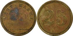 World Coins - Germany, Wert-Marke, 25 Pfennig, , Brass