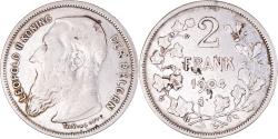 World Coins - Coin, Belgium, 2 Francs, 2 Frank, 1904, , Silver, KM:59