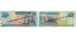 World Coins - Banknote, Dominican Republic, 2000 Pesos Oro, 2003, 2003, KM:174s2, UNC(64)
