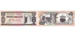 World Coins - Guyana, 20 Dollars, UNC(65-70)