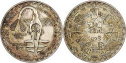 World Coins - West African States, 500 Francs, 1972, Silver, , KM:7