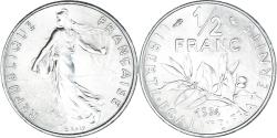 World Coins - Coin, France, Semeuse, 1/2 Franc, 1974, Paris, FDC, , Nickel, KM:931.1