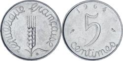World Coins - France, Épi, 5 Centimes, 1964, Paris, , Stainless Steel, KM:927
