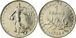 World Coins - Coin, France, Semeuse, Franc, 1988, Paris, , Nickel, KM:925.1