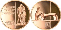 World Coins - Switzerland, Medal, Centenaire du Musée d'Art et d'Histoire de Genève, 2010