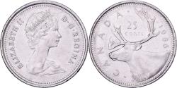 World Coins - Canada, Elizabeth II, 25 Cents, 1986, Royal Canadian Mint, Nickel,