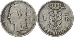 World Coins - Belgium, Franc, 1952, Copper-nickel, , KM:143.1