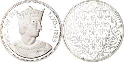 World Coins - France, Medal, Les Rois de France, Philippe III, History, , Silver