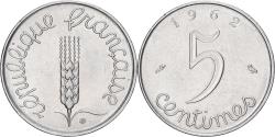 World Coins - France, 5 Centimes, Épi, 1962, Paris, Stainless Steel, , Gadoury:172