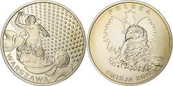 World Coins - Poland, Medal, Euro de Football, 2012, Silver Plated Copper, Varsovie,