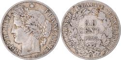World Coins - Coin, France, Cérès, 50 Centimes, 1895, Paris, , Silver, KM:834.1