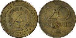 World Coins - GERMAN-DEMOCRATIC REPUBLIC, 20 Pfennig, 1984