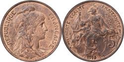 World Coins - France, 5 Centimes, Dupuis, 1913, Paris, Bronze, , Gadoury:165, KM:842