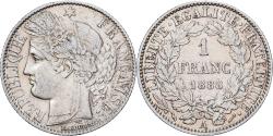 World Coins - France, Franc, Cérès, 1888, Paris, Silver, , Gadoury:465a