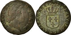 World Coins - Coin, France, Louis XV, Demi sol à la vieille tête, 1/2 Sol, 1771, Reims