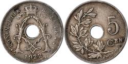 World Coins - Coin, Belgium, 5 Centimes, 1922, , Copper-nickel, KM:67