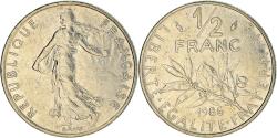 World Coins - Coin, France, Semeuse, 1/2 Franc, 1986, Paris, , Nickel, KM:931.1