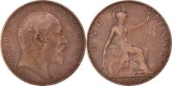 World Coins - Coin, Great Britain, Penny, 1907