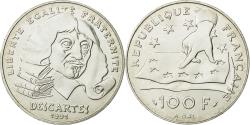 World Coins - Coin, France, Descartes, 100 Francs, 1991, , Silver, KM:996