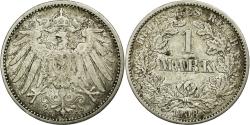World Coins - Coin, GERMANY - EMPIRE, Wilhelm II, Mark, 1908, Karlsruhe, , Silver