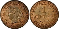 World Coins - Coin, France, Cérès, Centime, 1891, Paris, , Bronze, KM:826.1