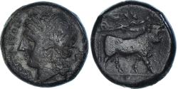 Ancient Coins - Coin, Campania, Æ, ca. 275-250 BC, Neapolis, , Bronze, SNG-Cop:518-9