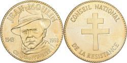 World Coins - France, Medal, Conseil de la Résistance, Jean Moulin, 1993, Bronze Florentin