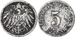 World Coins - Coin, GERMANY - EMPIRE, 5 Pfennig, 1897