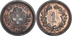 World Coins - Coin, Switzerland, Rappen, 1892